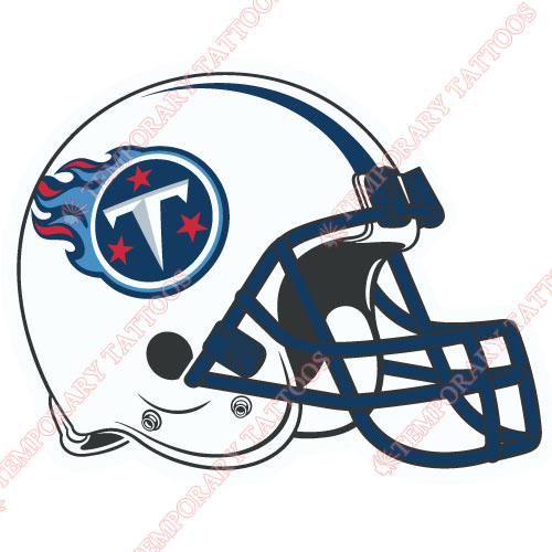 Tennessee Titans Customize Temporary Tattoos Stickers NO.838